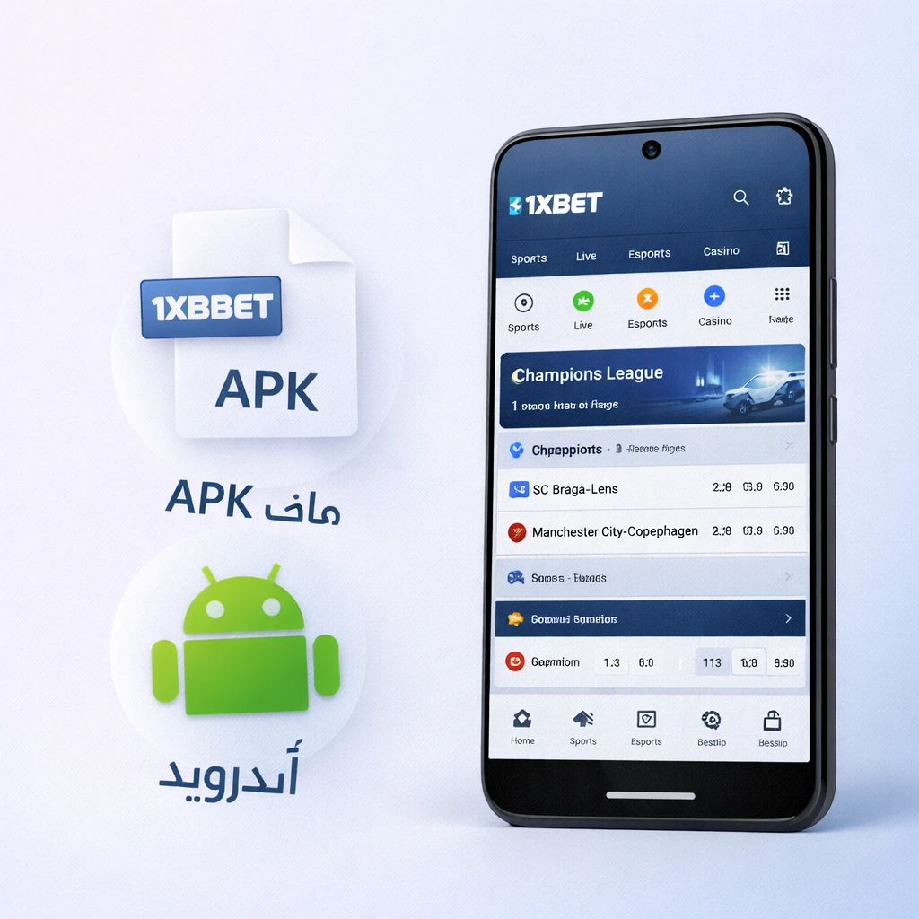 تحميل تطبيق 1xBet بصيغة APK على أجهزة أندرويد