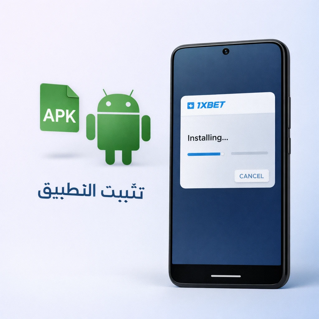 تثبيت تطبيق 1xBet بصيغة APK على أندرويد